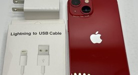 Good
													Apple iPhone 13 Mini - Unlocked, Red, 128 GB, A2481, photo 2 of 6