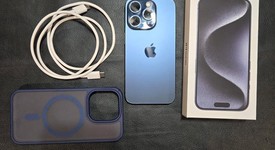 Good
													Apple iPhone 15 Pro - Unlocked, Blue, 128 GB, A2848, photo 4 of 7