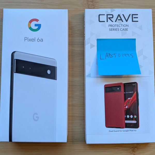 Google Pixel 6a - Unlocked, 128 GB, Chalk, 6 GB, GX7AS