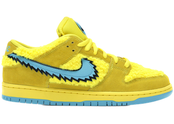 Nike SB Dunk Low Grateful Dead Bears Opti Yellow for sale