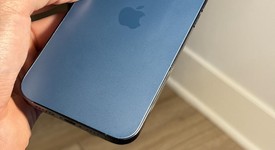 Good
													Apple iPhone 12 Pro Max - Unlocked, Pacific Blue, 128 GB, A2342, photo 3 of 5
