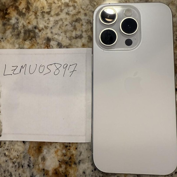 Apple iPhone 16 Pro - Unlocked, 256 GB, White, A3083