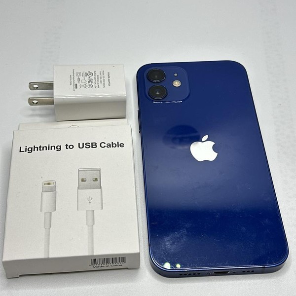 Apple iPhone 12 - Unlocked, 64 GB, Blue, A2172