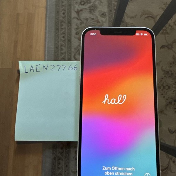 Apple iPhone 12 - T-Mobile, 128 GB, White, A2172