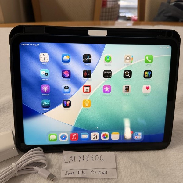 Apple iPad (11th Gen) - Unlocked, 256 GB, Blue, A3355