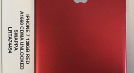 Good
													Apple iPhone 7 - Unlocked, Red, 128 GB, A1660, photo 3 of 7