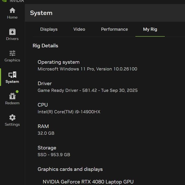 Asus ROG Strix G16 (2023) G614 - 1 TB, 32 GB, Intel Core i9