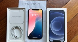 Mint
													Apple iPhone 12 - Unlocked, Black, 64 GB, A2172, photo 1 of 8