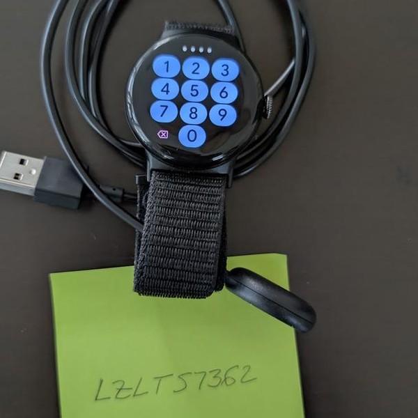 Google Pixel Watch 3 - Wi-Fi, Black, 41mm, Wi-Fi