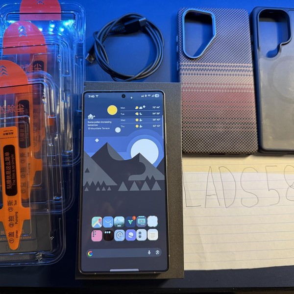 Samsung Galaxy S25 Ultra - Unlocked, 256 GB, Gray, 12 GB, SM-S938U1