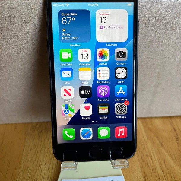 Apple iPhone SE 3rd Gen 2022 - Unlocked, 64 GB, Midnight, A2595
