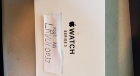 New
													Apple Watch Series 3 38mm - Gray, A1858, Aluminum - GPS, photo 2 of 2