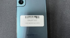Good
													Samsung Galaxy S22 - Unlocked, Green, 128 GB, 8 GB, SM-S901U1, photo 1 of 6