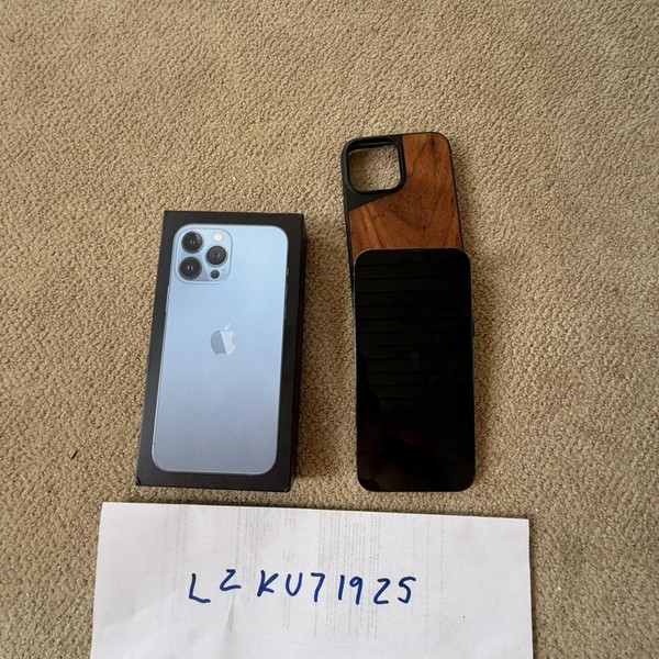 Apple iPhone 13 Pro Max - Unlocked, 256 GB, Sierra Blue, A2484