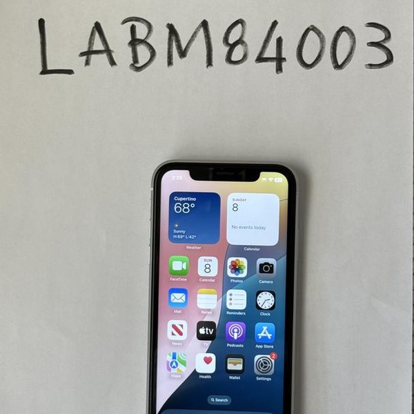 Apple iPhone Xr - Unlocked, 64 GB, White, A1984