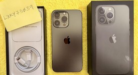 Good
													Apple iPhone 13 Pro - Unlocked, Graphite, 128 GB, A2483, photo 1 of 10