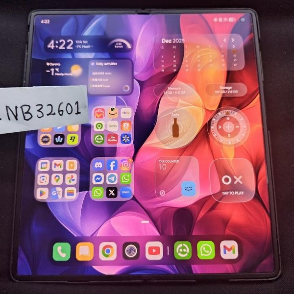 Vivo X Fold5 - Unlocked Non-US, 256 GB, Green, 12 GB