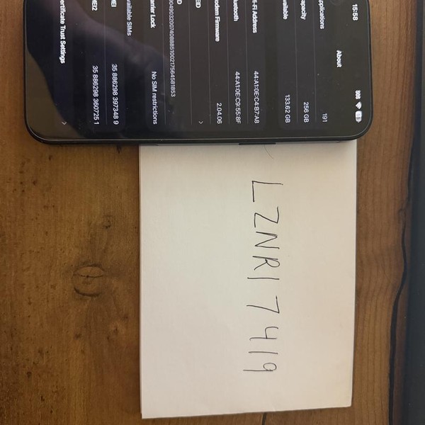 Apple iPhone 16 Pro Max - Unlocked, 256 GB, Black, A3084