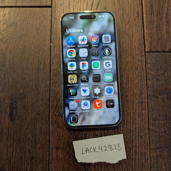 Apple iPhone 14 Pro - Unlocked, 256 GB, Silver, A2650