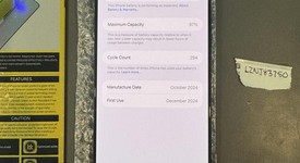 Good
													Apple iPhone 16 Pro Max - Unlocked, Black, 256 GB, A3084, photo 1 of 6