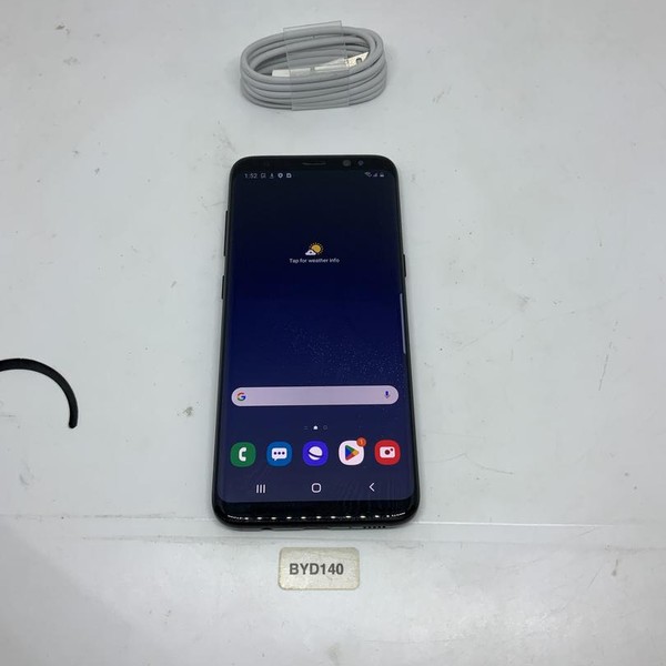 Samsung Galaxy S8 - AT&T, 64 GB, Black, 4 GB, SM-G950U