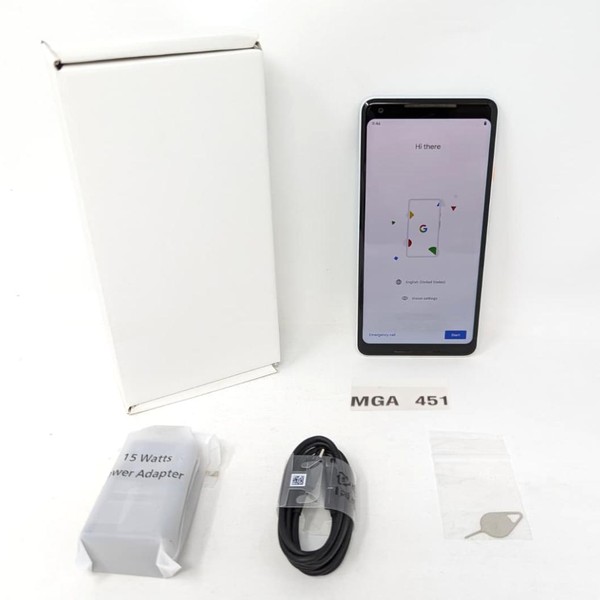 Google Pixel 2 XL - Verizon, 64 GB, Black & White, Verizon Edition