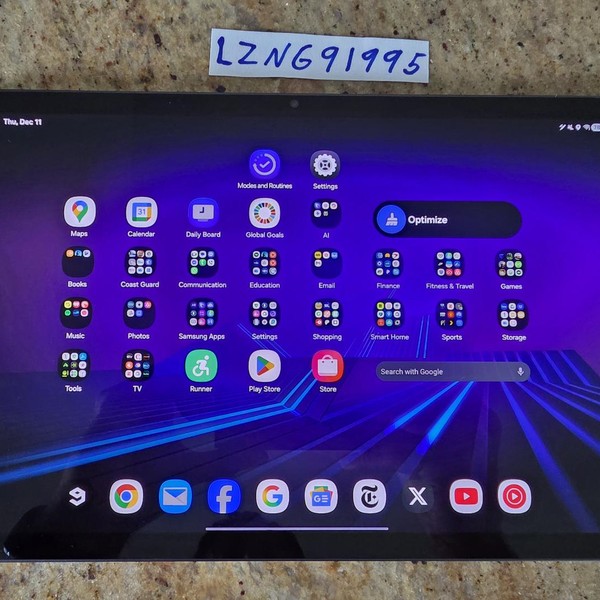 Samsung Galaxy Tab S9 - Wi-Fi, Graphite, 256 GB, 12 GB, SM-X710