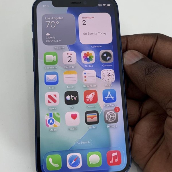 Apple iPhone 12 Mini - Unlocked, 64 GB, Blue, A2176