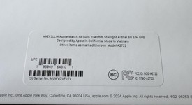 New
													Apple Watch SE 2nd Gen 40mm - Starlight, A2722 - GPS, Aluminum, photo 5 of 7