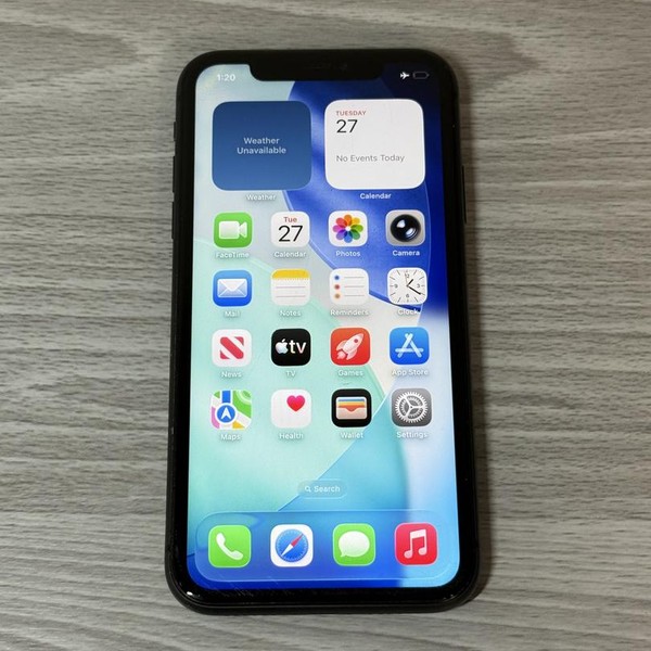 Apple iPhone 11 - Unlocked, 64 GB, Black, A2111
