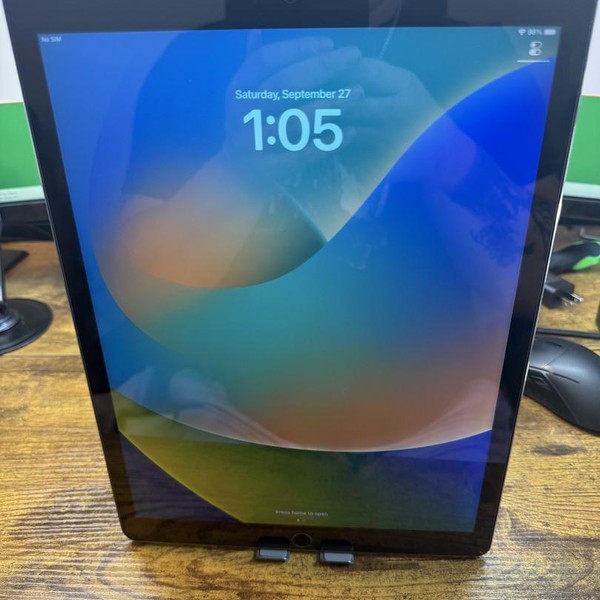 Apple iPad Pro 12.9 inch 1st Gen 2015 - Unlocked, 256 GB, Gray, A1652, 1st Gen 2015