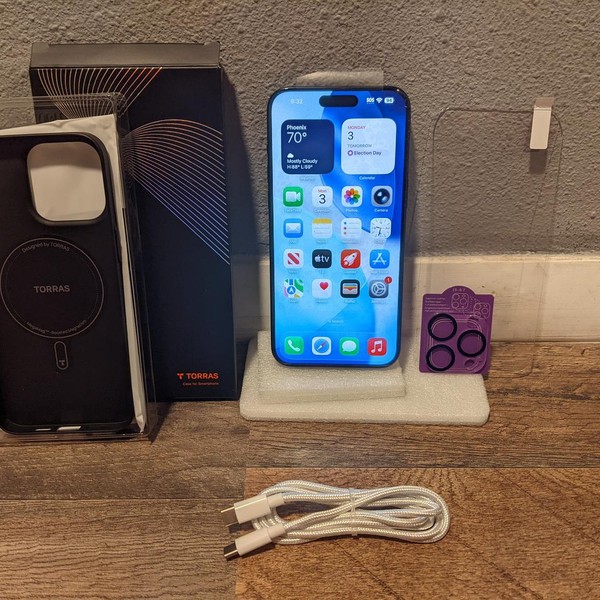 Apple iPhone 15 Pro Max - Unlocked, Blue, 512 GB, A2849