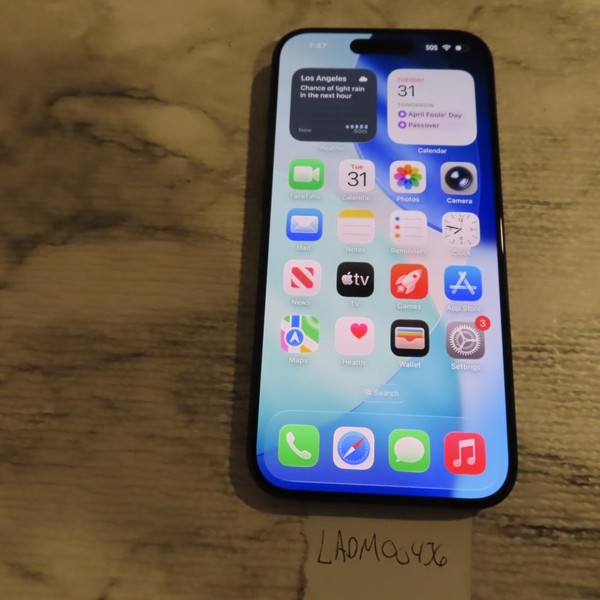 Apple iPhone 15 Pro - Unlocked, 128 GB, Blue, A2848