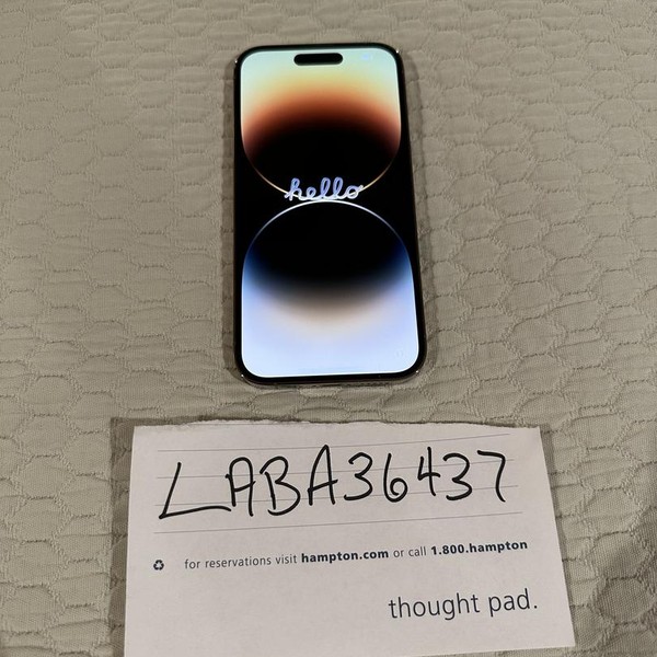 Apple iPhone 14 Pro - Unlocked, 256 GB, Gold, A2650
