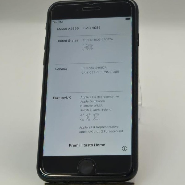 Apple iPhone SE 3rd Gen 2022 - AT&T, 64 GB, Midnight, A2595