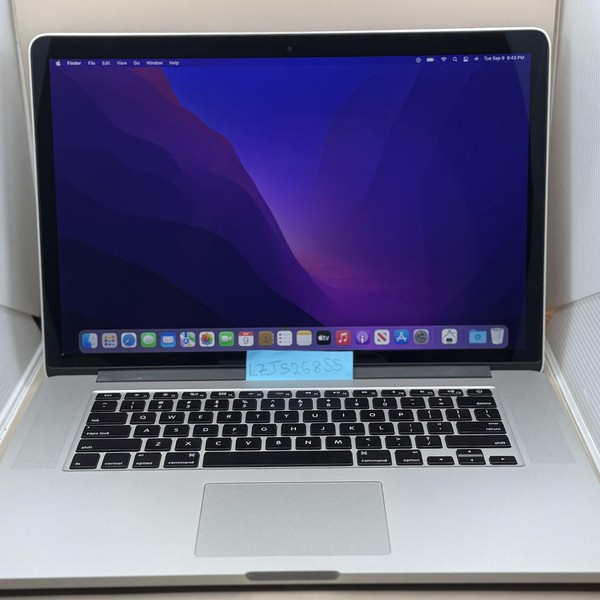 MacBook Pro 2015 (Retina) - 15 inch - 1 TB, Silver, 16 GB