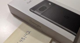 New
													Google Pixel 7a - Unlocked, Charcoal, 128 GB, 8 GB, GWKK3, photo 3 of 4