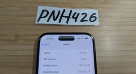 Mint
													Apple iPhone 16 - Unlocked, Black, 128 GB, A3081, photo 2 of 9