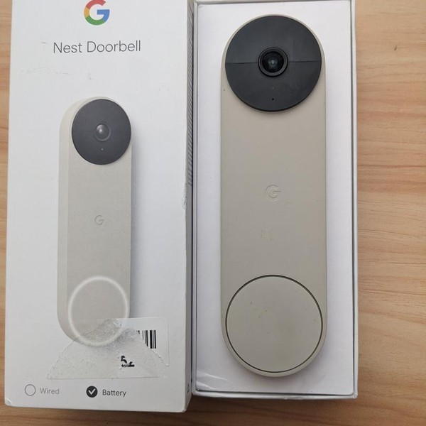 Google Nest Doorbell 2nd Gen (Battery) - Tan
