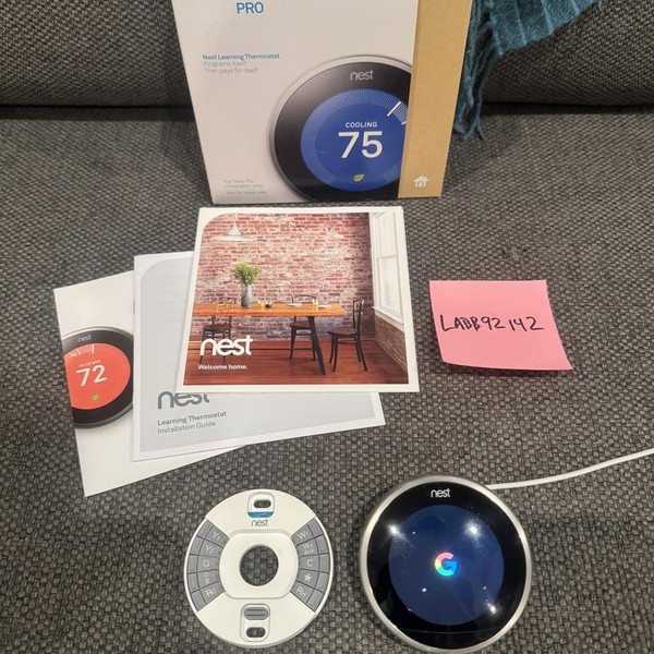 Nest Thermostat 3rd Gen - Silver