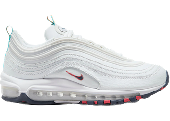 Nike Air Max 97 White Multi Color Pull Tabs (Women's) for sale