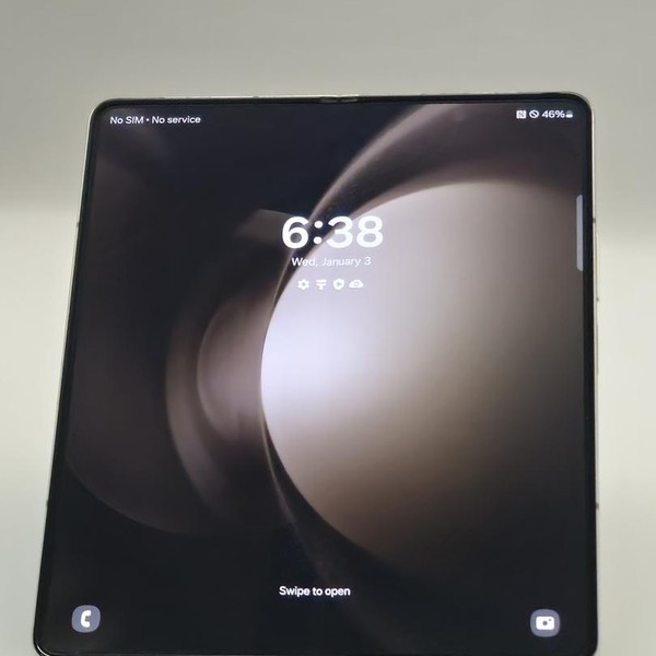 Samsung Galaxy Z Fold5 - AT&T, 256 GB, Cream, 12 GB, SM-F946U