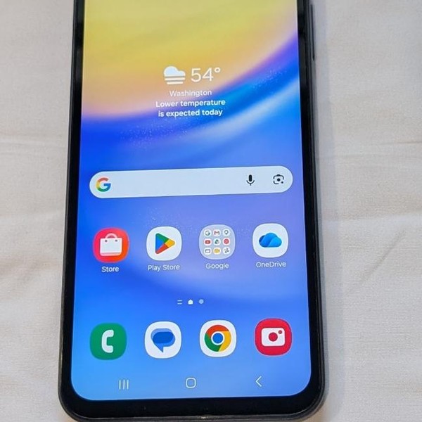 Samsung Galaxy A15 5G - Metro by T-Mobile, 64 GB, Black & Blue, 4 GB