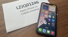 Good
													Apple iPhone 11 - Unlocked, Black, 128 GB, A2111, photo 1 of 6