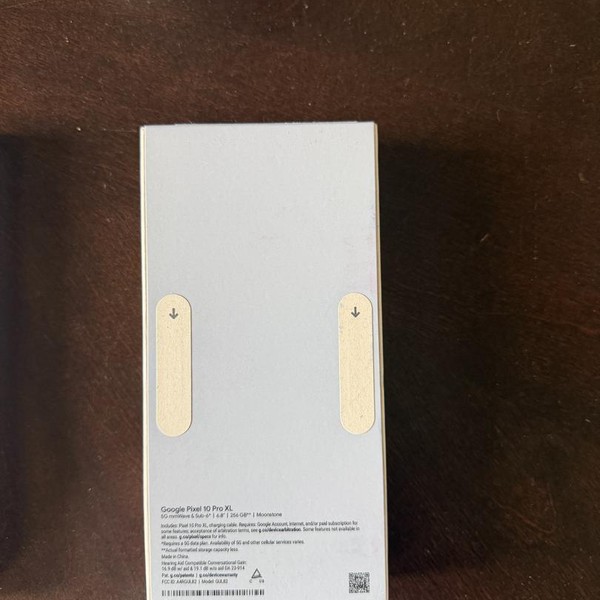 Google Pixel 10 Pro XL - Unlocked, 256 GB, Moonstone, GUL82