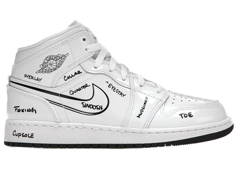 Jordan 1 Mid Schematic (GS) for sale