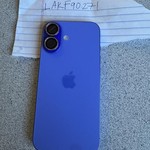 Good Apple iPhone 16 - Unlocked, 128 GB, Ultramarine, A3081
