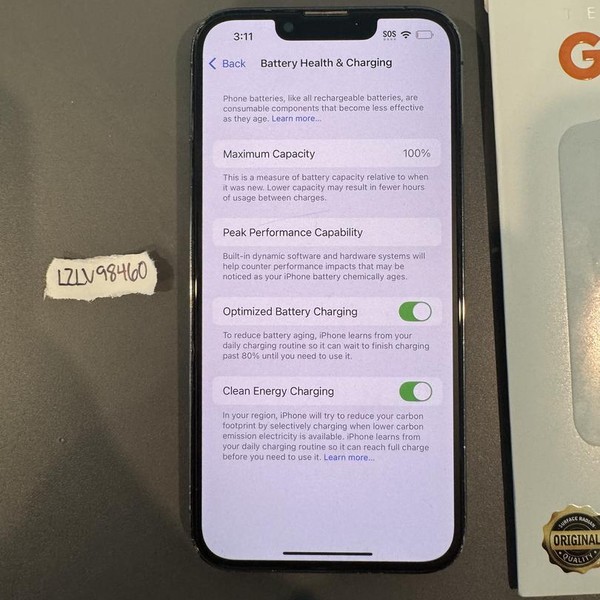 Apple iPhone 13 Pro - Unlocked, 256 GB, Graphite, A2483