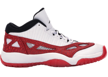 Jordan 11 Retro Low IE White Gym Red (GS) for sale