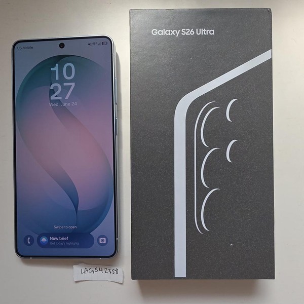 Samsung Galaxy S26 Ultra - Spectrum, 256 GB, Sky Blue, 12 GB, SM-S948U